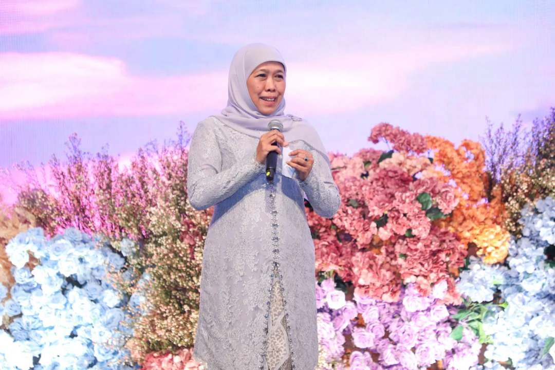 Khofifah Indar Parawansa bersyukur dan bangga kebaya resmi ditetapkan sebagai warisan budaya tak benda oleh UNESCO.