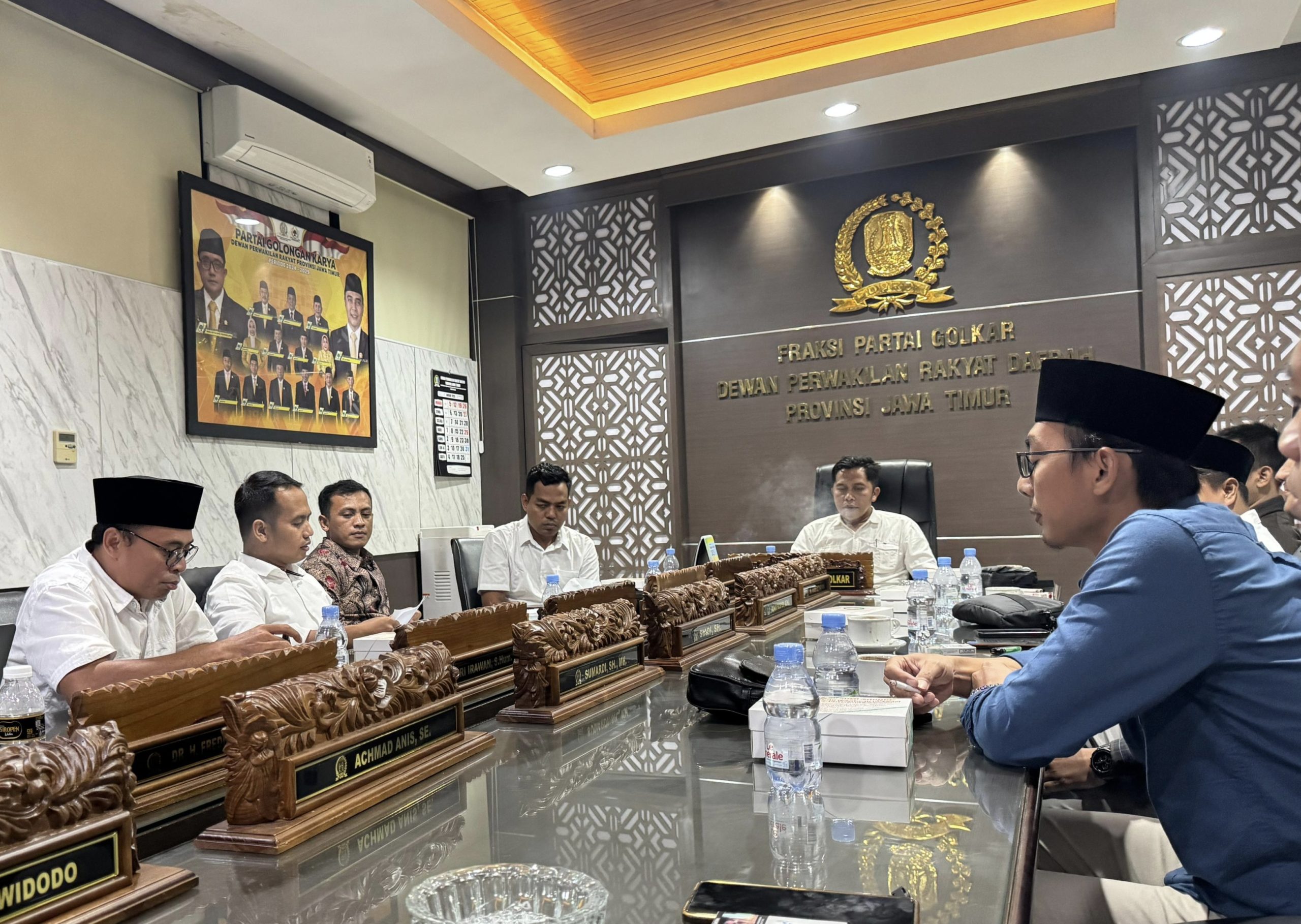 Ketua PW GP Ansor Jawa Timur, H. Musaffa Safril bersama Ketua Bidang Pariwisata dan Ekonomi Kreatif PW GP Ansor Jawa Timur, Jairi Irawan (Foto: dok Parekraf Ansor Jatim)