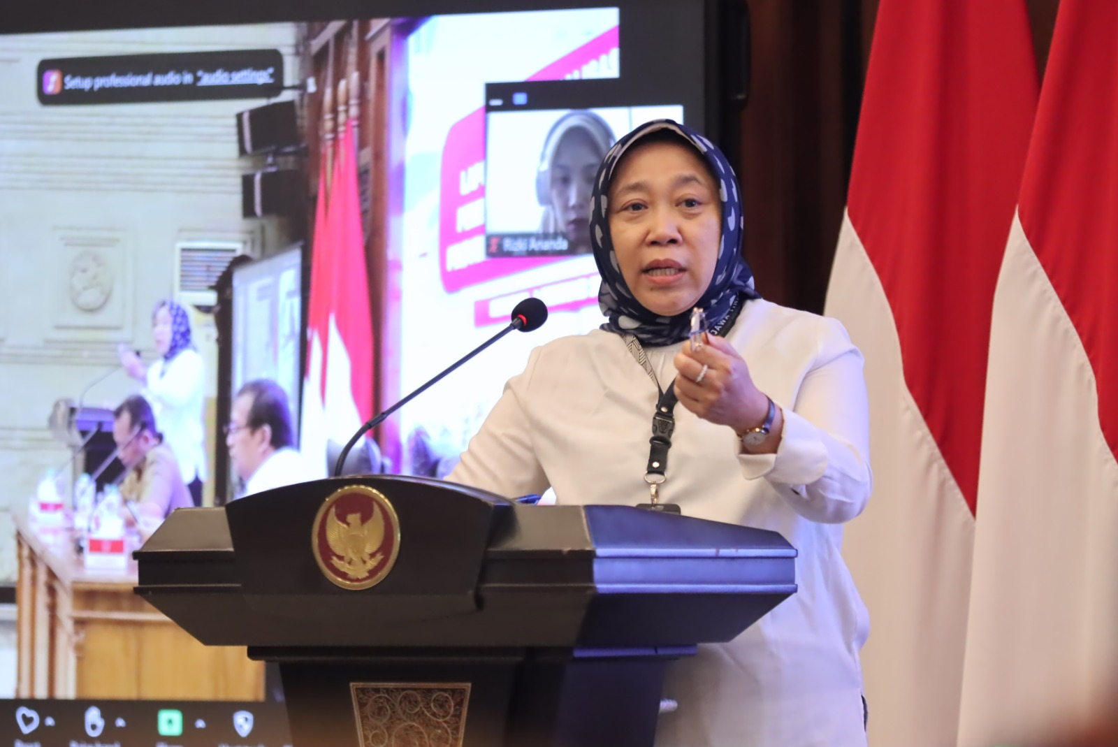 Otoda mengadakan kegiatan rapat persiapan Sosialisasi Laporan Penyelenggaraan Pemerintahan Daerah (LPPD) Provinsi Jawa Timur Tahun 2024, pada Senin (3/2/2025).