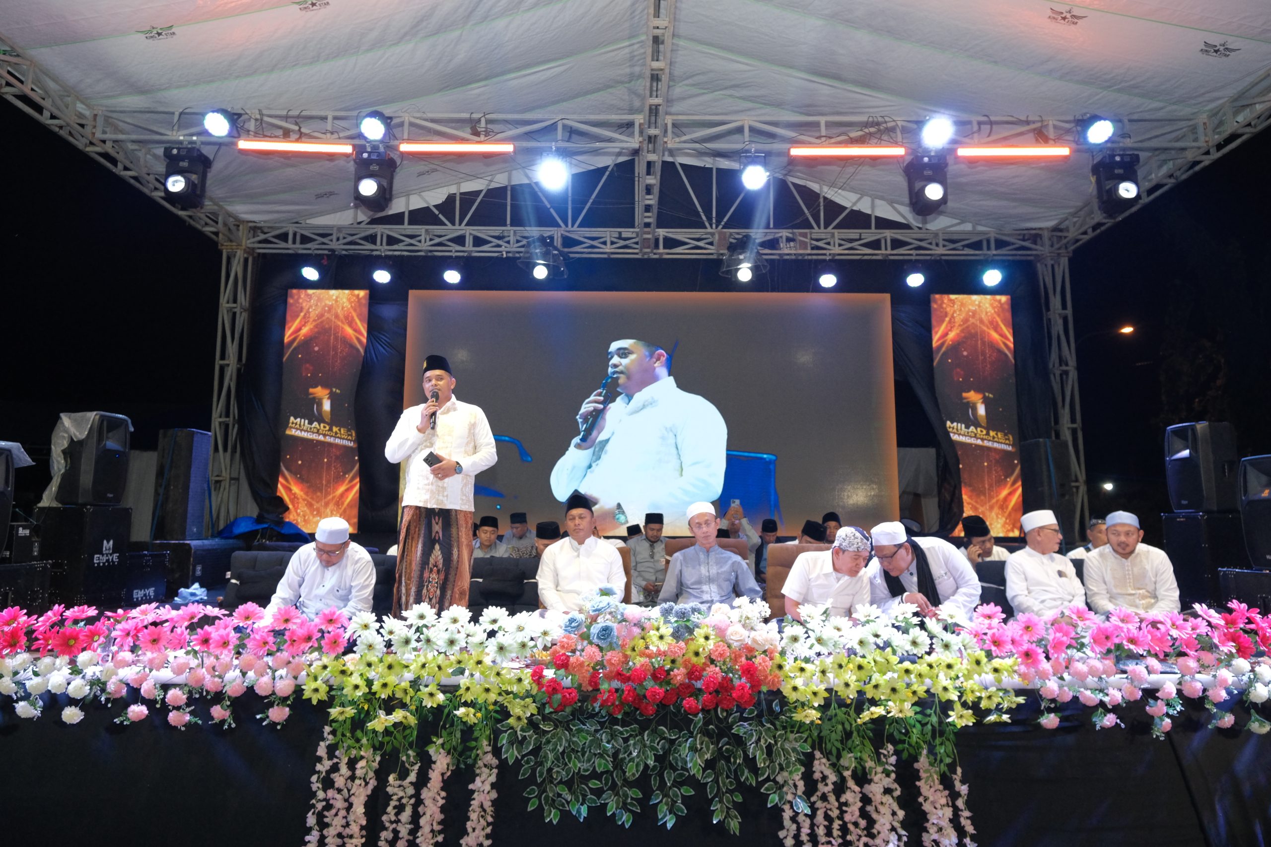 Andi Ali Syahbana saat memberikan sambutan (madurakita.id/).