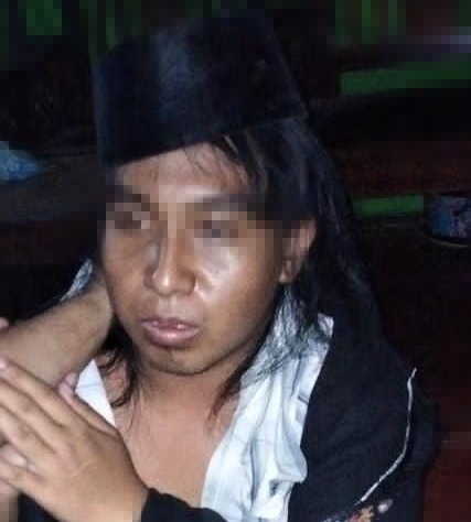 Pelaku begal payudara saat diamankan warga (madurakita.id/)