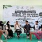 Sejumlah pimpinan dan perwakilan LPM se-Madura bersama Ketua AJP M. Khairul Umam saat mengikuti sesi pemaparan materi jurnalistik di STAIFA Pamekasan, Rabu (5/8/2026). (Ist)
